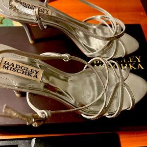 Badgley Mischka strappy heels.